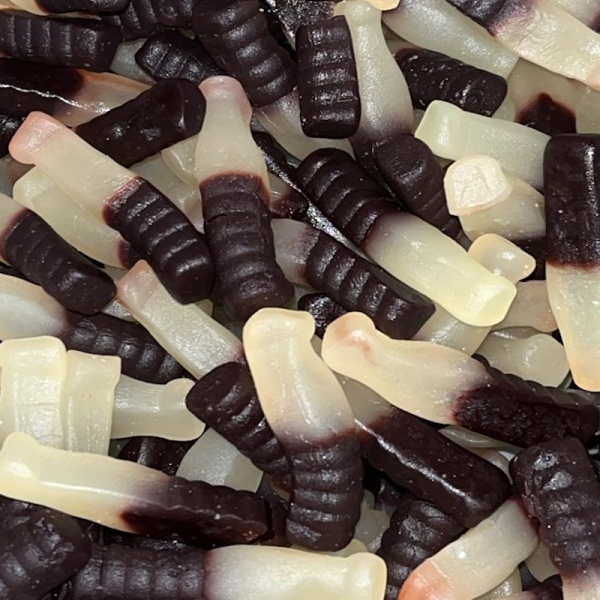 Large Cola Bottles Vegan Pick & Mix Sweets Kingsway 100g